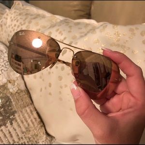 Ray Ban RB3449 Frameless Aviator